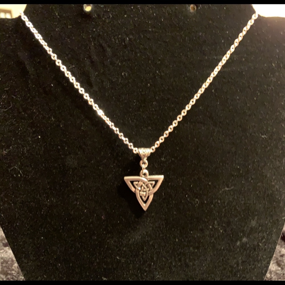 Celtic Knot Necklace, Newly made, never worn.